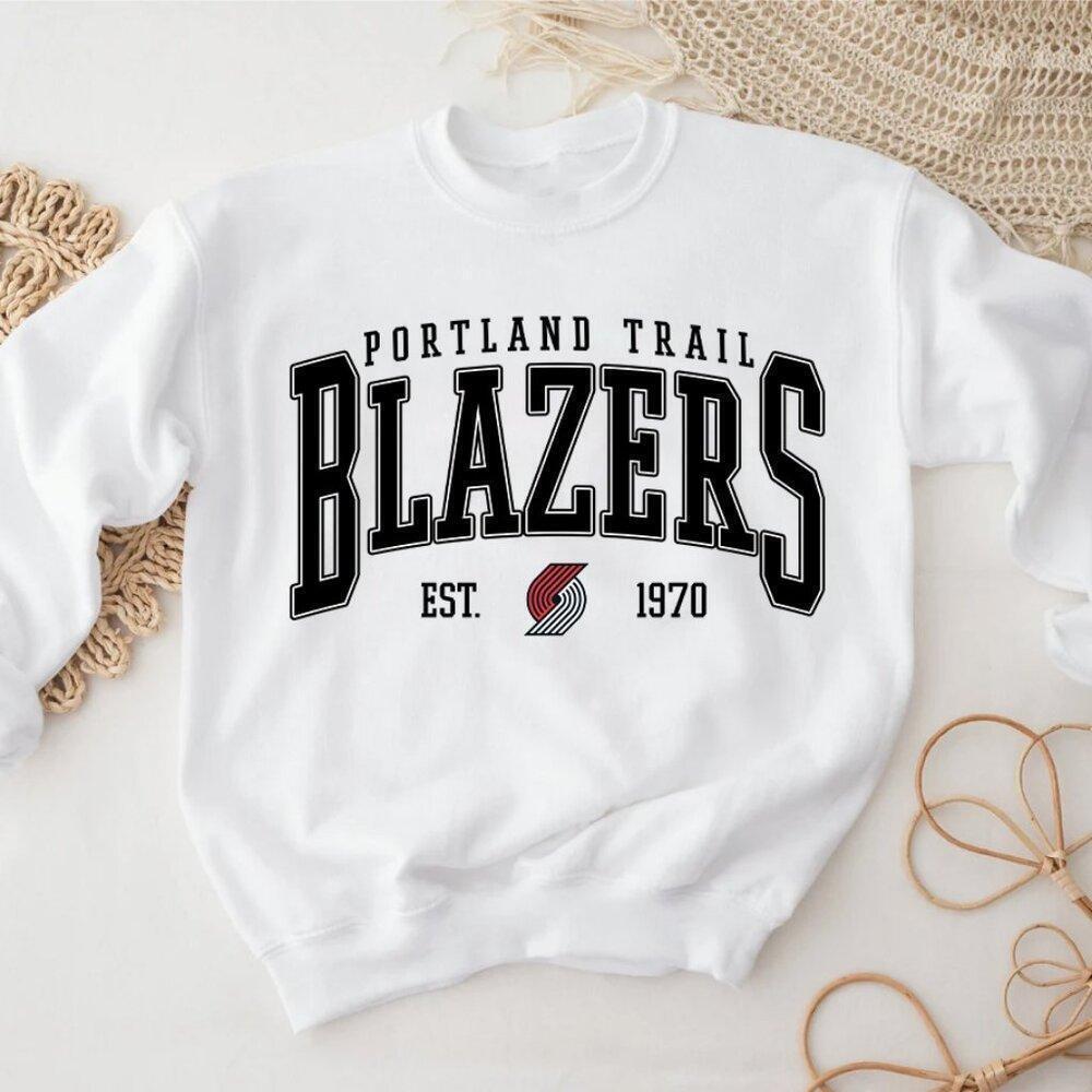 Portland Trail Blazers Basketball Graphic Fan Sweatshirt